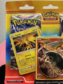 Pokemon TCG: Enhanced 2-Pack Blister Pack Articuno, Zapdos, & Moltres - New! - Image 3
