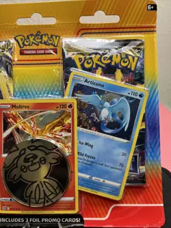 Pokemon TCG: Enhanced 2-Pack Blister Pack Articuno, Zapdos, & Moltres - New! - Image 5