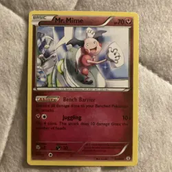 Mr. Mime 97/162 Regular XY: Breakthrough Rare Pokemon TCG LP 2015 - Image 1