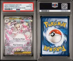 2025 POKEMON MEG EN-SPECIAL ILLUSTRATION RARE #178 MEGA GARDEVOIR EX PSA 10 - Image 3