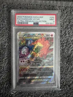 Pokemon Charizard VSTAR Full Alt Art SWSH262 PSA 9 - Image 1