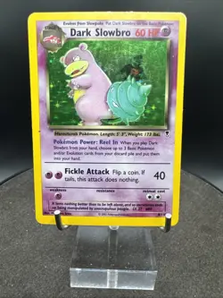 2002 Pokemon Legendary Collection Holo # 8/110 Dark Slowbro RARE TCG VINTAGE - Image 1