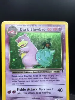 2002 Pokemon Legendary Collection Holo # 8/110 Dark Slowbro RARE TCG VINTAGE - Image 4
