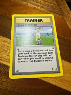 Pokemon Breeder 102/110 Rare Pokemon Legendary Collection Set LP - Image 1