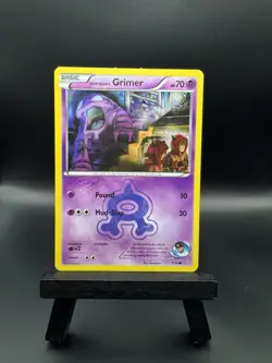 Pokemon Team Aqua's Grimer 7/34 Double Crisis Regular HP - Image 1