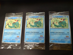 3x 2024 pokemon illustration contest sealed promo packs - Image 1