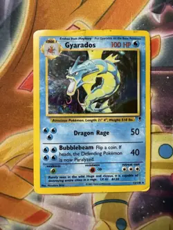 Pokemon TCG Gyarados 12/110 Legendary Collection Holo HP - Image 1