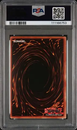 2002 Yu-Gi-Oh! White Hole Tournament Pack 1 TP1 Super Rare PSA 9 - Image 2