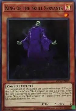 Yugioh! LP King of the Skull Servants - OP16-EN005 - Super Rare - Unlimited Edit - Image 1