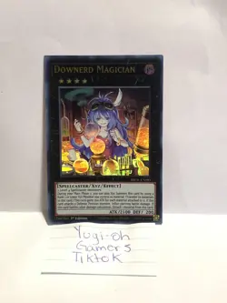 YUGIOH DOWNERD MAGICIAN X3 BROL 1ST EDITION ULTRA LIGHT PLAYED - Image 1