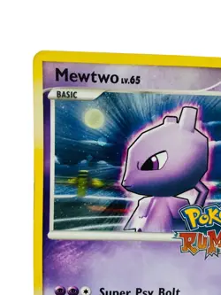 Mewtwo 9/16 Holo Promo Cosmos Foil Nintendo Pokemon TCG Card Rumble 2009 - Image 2