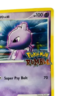 Mewtwo 9/16 Holo Promo Cosmos Foil Nintendo Pokemon TCG Card Rumble 2009 - Image 3
