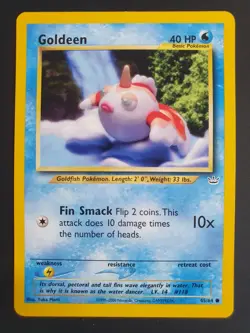 Goldeen 45/64 - Neo Revelation Set - Pokemon Card - Excellent Condition - Image 1