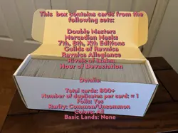 800+ MTG Cards: Double Masters, Mercadian Masks, 7th, 8th, Xth Editions, etc. - Image 1