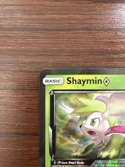 Shaymin Prism Star Rare Holo Sun & Moon Team Up 10/181 Pokemon TCG Card NM - Image 2