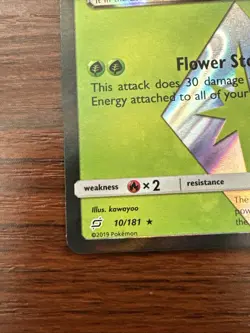 Shaymin Prism Star Rare Holo Sun & Moon Team Up 10/181 Pokemon TCG Card NM - Image 5