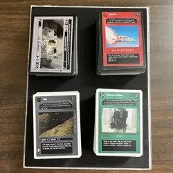 LOT OF 300+ STAR WARS CCG CARDS 1995-1998 black border And White Border NM - Image 5