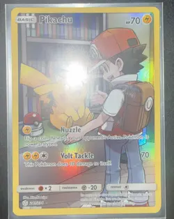Pokemon TCG Pikachu Card #241/236 Cosmic Eclipse Secret Rare - Image 2