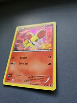 Pokemon TCG Fennekin XY Promos Holo XY02 Black Star Promo Card - Image 2