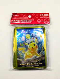 Pokemon TCG: Pokemon Card Sleeves - Terastal Stellar / Surging Sparks Pikachu - Image 2