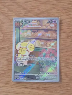 Pokemon Card TCG Fidough 213/198 Scarlet & Violet Base Set Holo English NM - Image 1