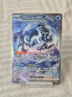 Pokemon Card TCG Chien-Pao ex 261/193 Paldea Evolved Holo English Near Mint - Image 1
