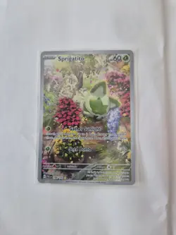 Pokemon Card TCG Sprigatito 196/193 Paldea Evolved Holo English Near Mint - Image 1