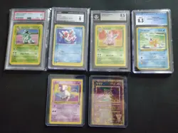 100+ Vintage Pokemon Cards Lot. Graded. Dark Charizard and many more. See pics - Image 2