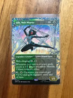Silk, Web Weaver (Borderless) Marvel's Spider-Man Regular - Image 1