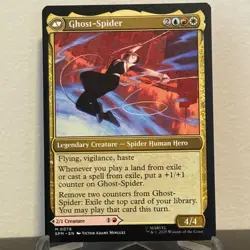 GWEN STACY | GHOST Spider-Man M 0078 2-Sided Non-Foil NM/M Magic Gathering MTG - Image 2