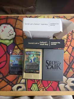 Secret Lair X Fallout: Vault Boy (Rainbow Foil) Opened - Image 1