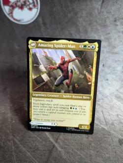 MTG, Peter Parker / Amazing Spider-Man (#0010), Double-Sided Non-Foil, NM Mythic - Image 3