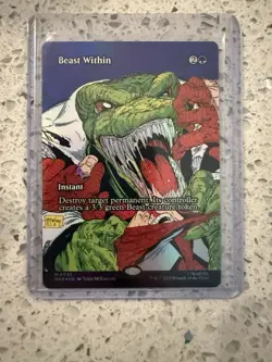 Beast Within (Borderless) Marvel Universe Eternal-Legal Foil - Image 1