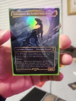 Indoraptor, Perfect Hybrid #15 NM Jurassic World Rex Magic: The Gathering - Image 1