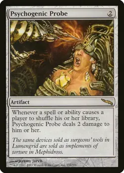 Psychogenic Probe [Mirrodin] MTG Lightly Played Foil - Image 1