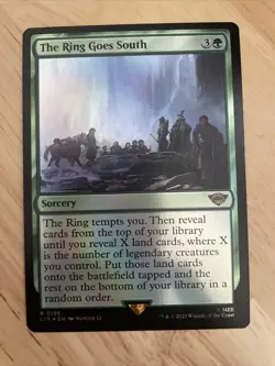 MTG The Ring Goes South Tales of Middle-earth #0186 FOIL LTR Rare NM/M - Image 1