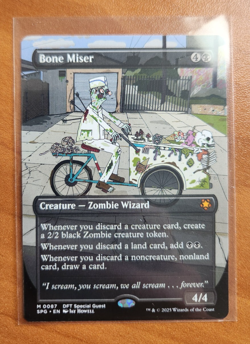 Magic MTG Bone Miser (Borderless) SPG 0087 Regular Mythic - NM condition - Image 1