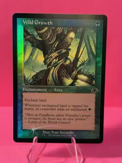 Wild Growth (Retro Frame) Dominaria Remastered Foil - Image 1