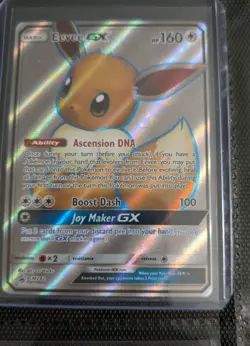 Eevee GX SM242 Black Star Promo Full Art Rare Pokemon TCG - NM - Image 1