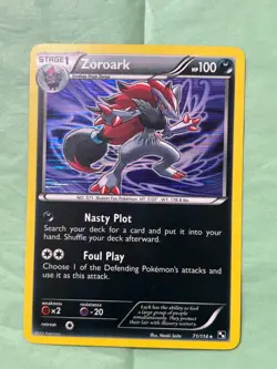 ZOROARK (Holo) - 71/114 - Pokemon Black and White - Pokemon TCG - LP - Image 1