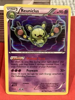 Pokemon TCG Single - Reuniclus - Reverse Holo (Black & White 57/114) - Image 1