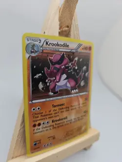 Pokemon Krookodile Black & White Holo 65/114 LP - Image 2