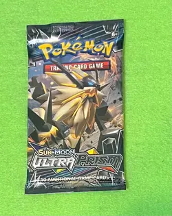 Sun Moon Ultra Prism Pokemon pack sealed - Image 1