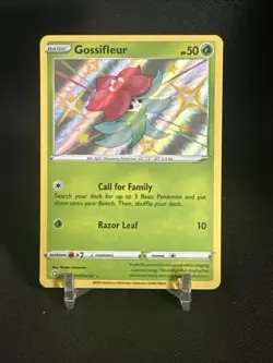 Gossifleur SV010/SV122 Pokemon TCG 2021 Rare Holo Shiny Vault Shining Fates - Image 1