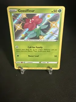 Gossifleur SV010/SV122 Pokemon TCG 2021 Rare Holo Shiny Vault Shining Fates - Image 4