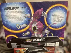Pokemon TCG: Hoopa V Box New Sealed Evolving Skies Fusion Strike - Image 2