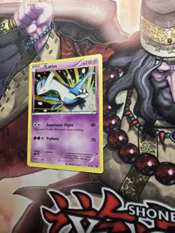 Pokemon TCG Latios XY Black Star Promos XY65 Holo Promo MP - Image 2