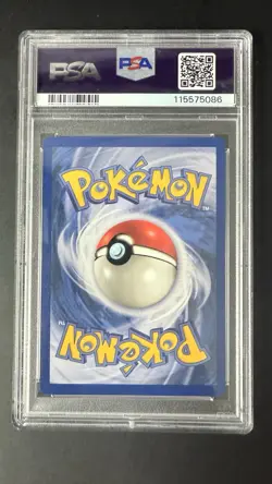 Pokemon Lapras Fossil 10 Holo Unlimited Rare 1999 PSA 9 Mint - Image 2