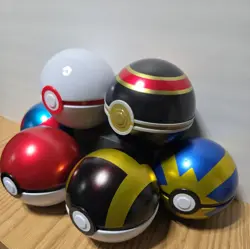 Pokemon Greatball Pokeball Premier Ball PokeBall Tins Lot Of 6 (EMPTY) - Image 3