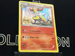 Braixen - 9/39 - Holo LP, English Pokemon XY Kalos Starter Sets - Image 4